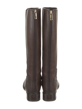 Tory Burch Leather Riding Boots