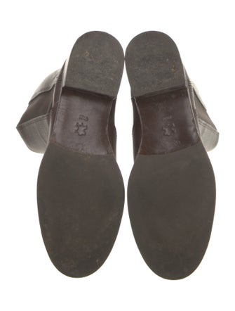 Tory Burch Leather Riding Boots