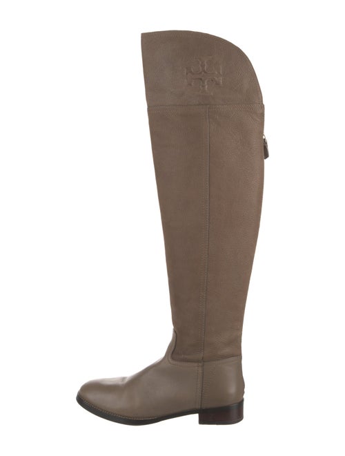 Tory Burch Leather Riding Boots