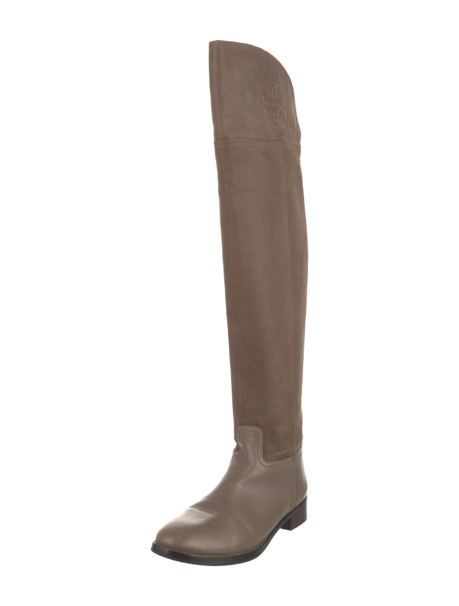 Tory Burch Leather Riding Boots