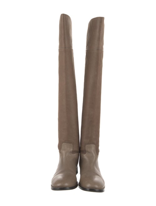 Tory Burch Leather Riding Boots