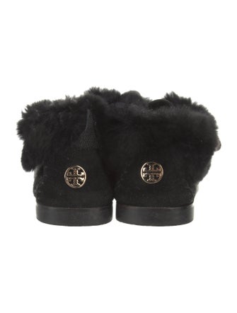 Tory Burch Suede Lace-Up Boots