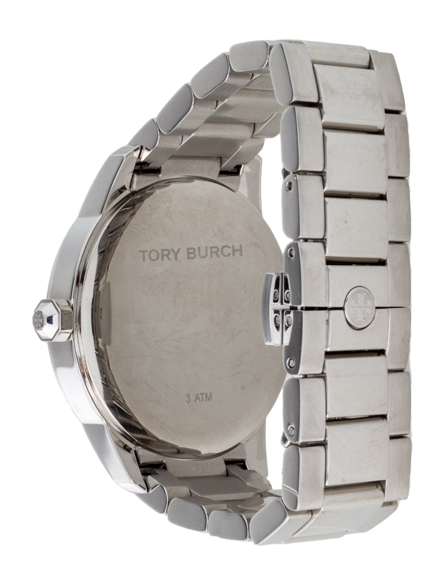 Tory Burch Collins TBW1201 38mm Stainless Steel Watch Tory Burch Collins Silver Stainless Steel White Dial Women main image 3