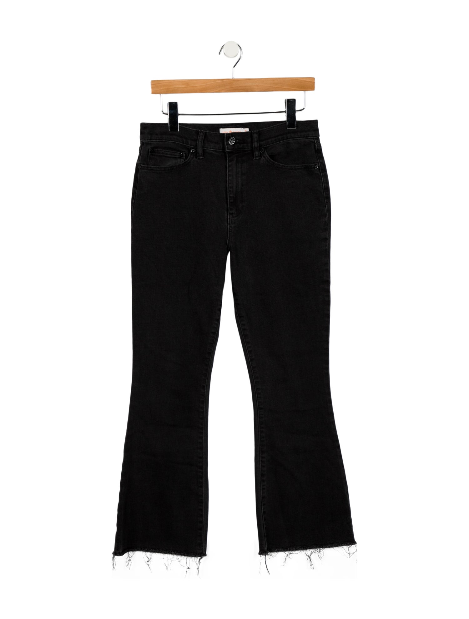 Tory Burch Mid-Rise Wide Leg Jeans