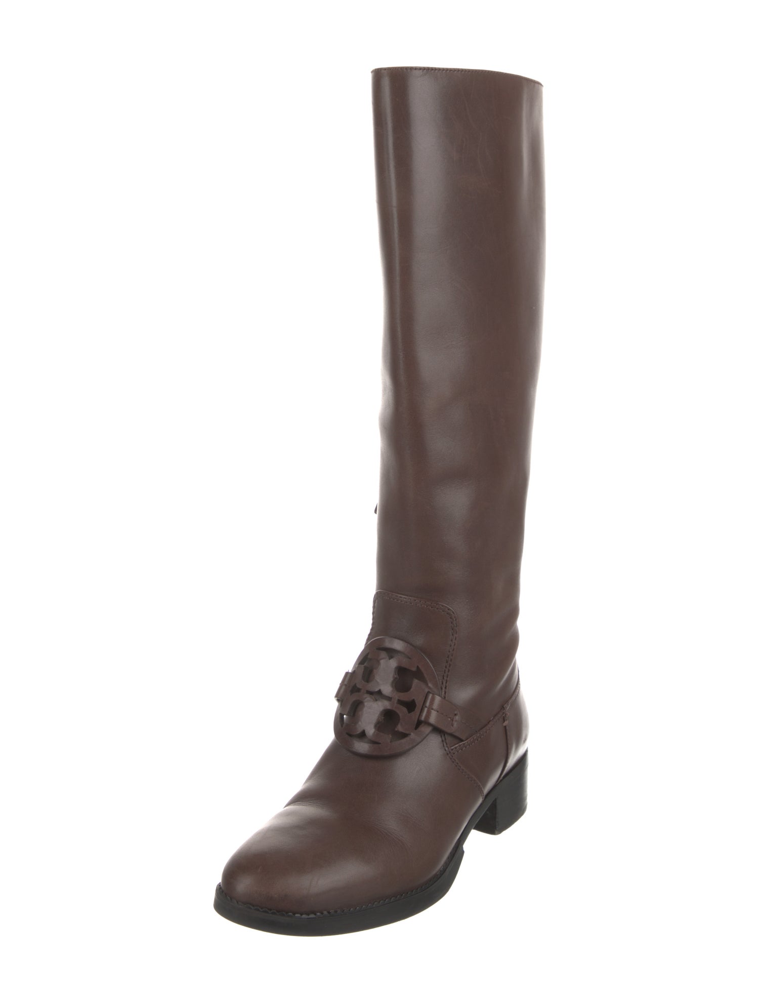 Tory Burch Leather Riding Boots