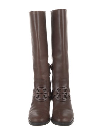 Tory Burch Leather Riding Boots