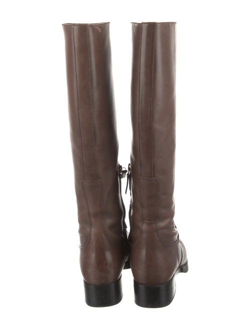 Tory Burch Leather Riding Boots