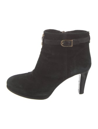 Tory Burch Suede Studded Accents Boots