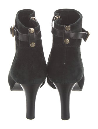 Tory Burch Suede Studded Accents Boots