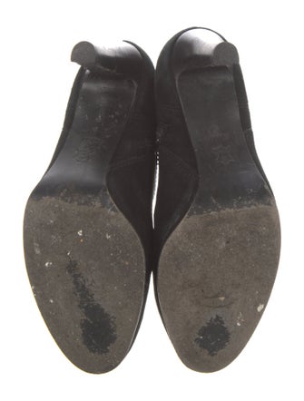 Tory Burch Suede Studded Accents Boots