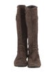 Tory Burch Suede Riding Boots