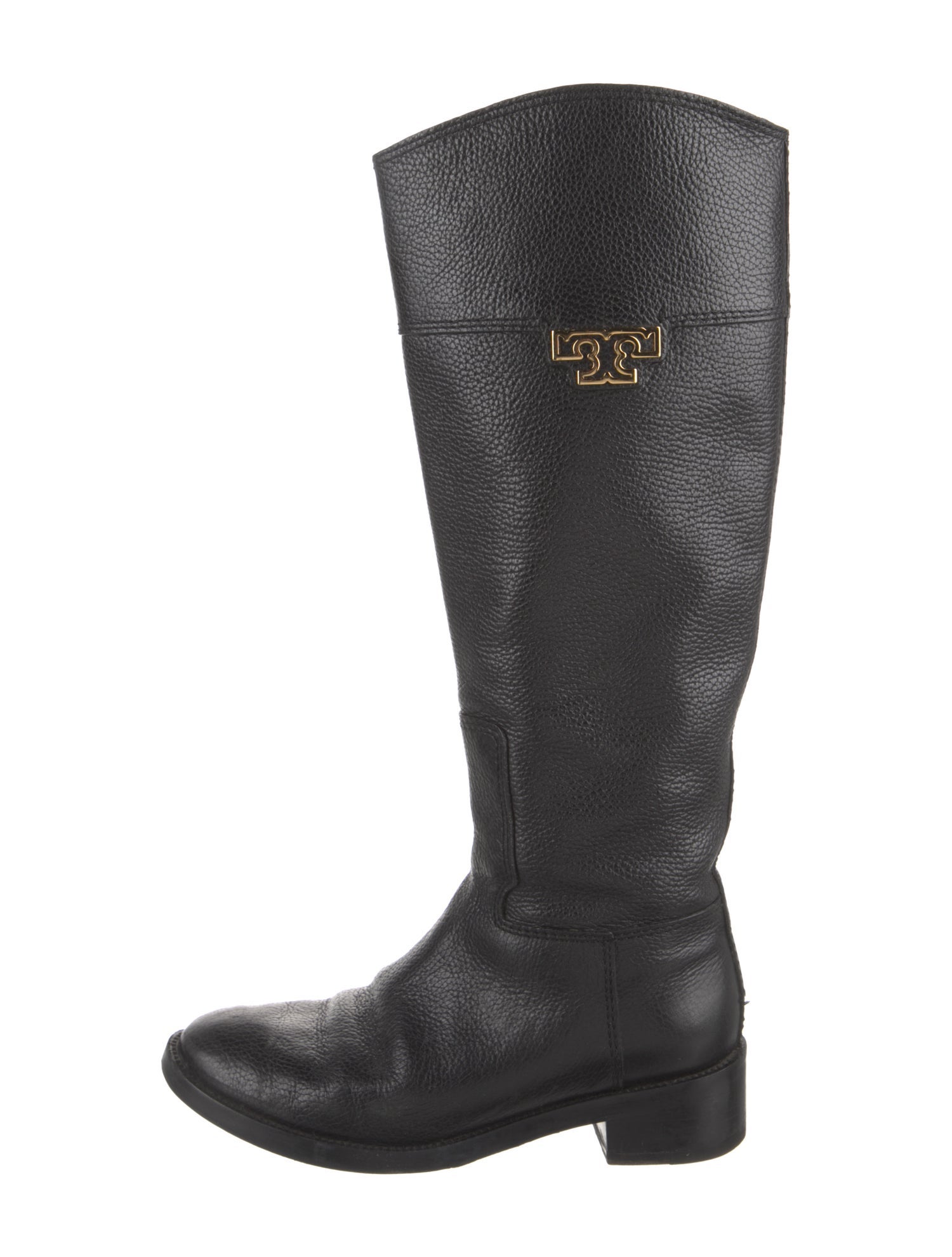 Tory Burch Leather Riding Boots