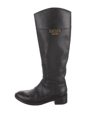 Tory Burch Leather Riding Boots
