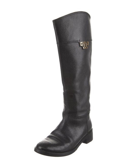 Tory Burch Leather Riding Boots