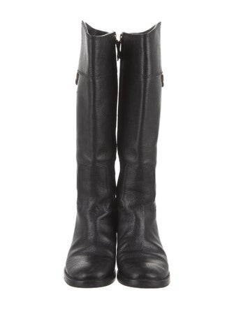 Tory Burch Leather Riding Boots