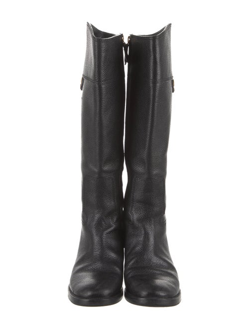 Tory Burch Leather Riding Boots