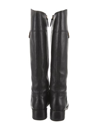 Tory Burch Leather Riding Boots