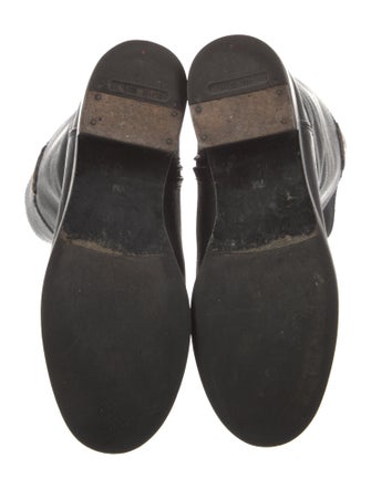 Tory Burch Leather Riding Boots