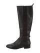 Tory Burch Leather Riding Boots
