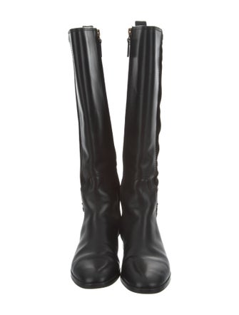 Tory Burch Leather Riding Boots