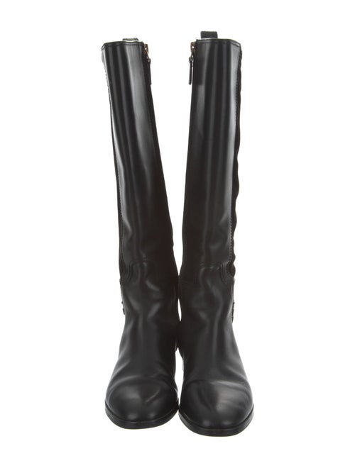 Tory Burch Leather Riding Boots