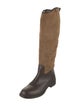Tory Burch Leather Riding Boots