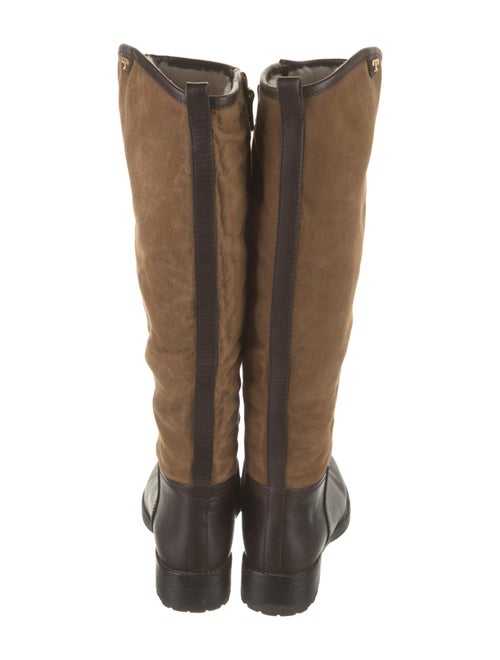 Tory Burch Leather Riding Boots