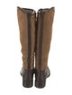 Tory Burch Leather Riding Boots