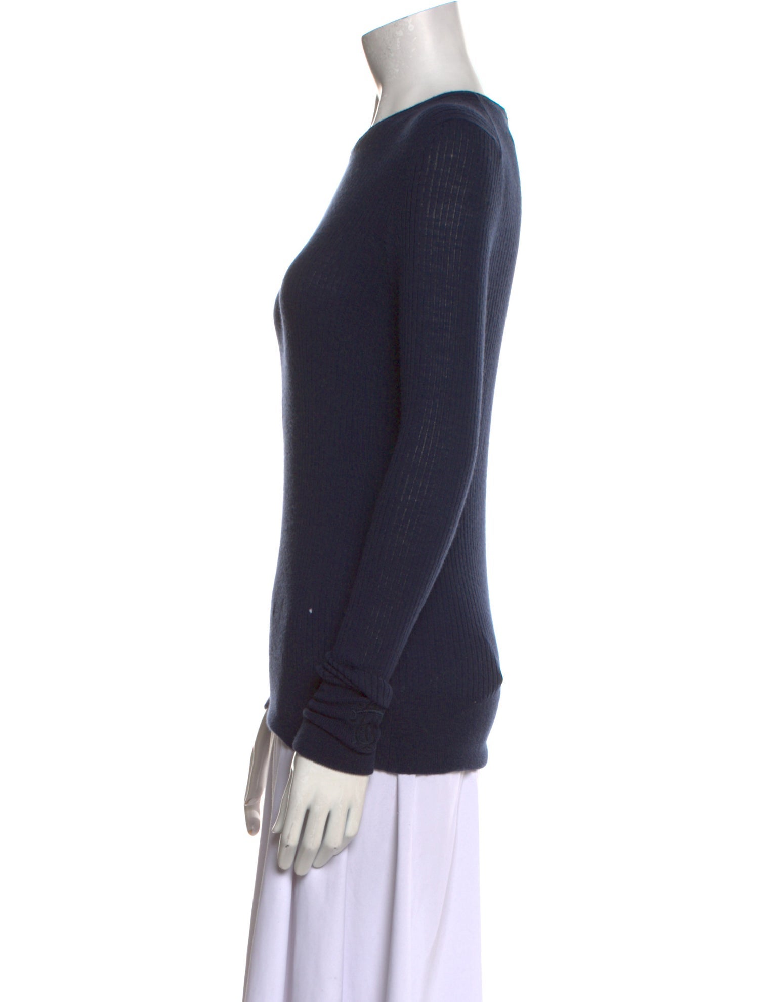 Tory Burch Wool Crew Neck Sweater