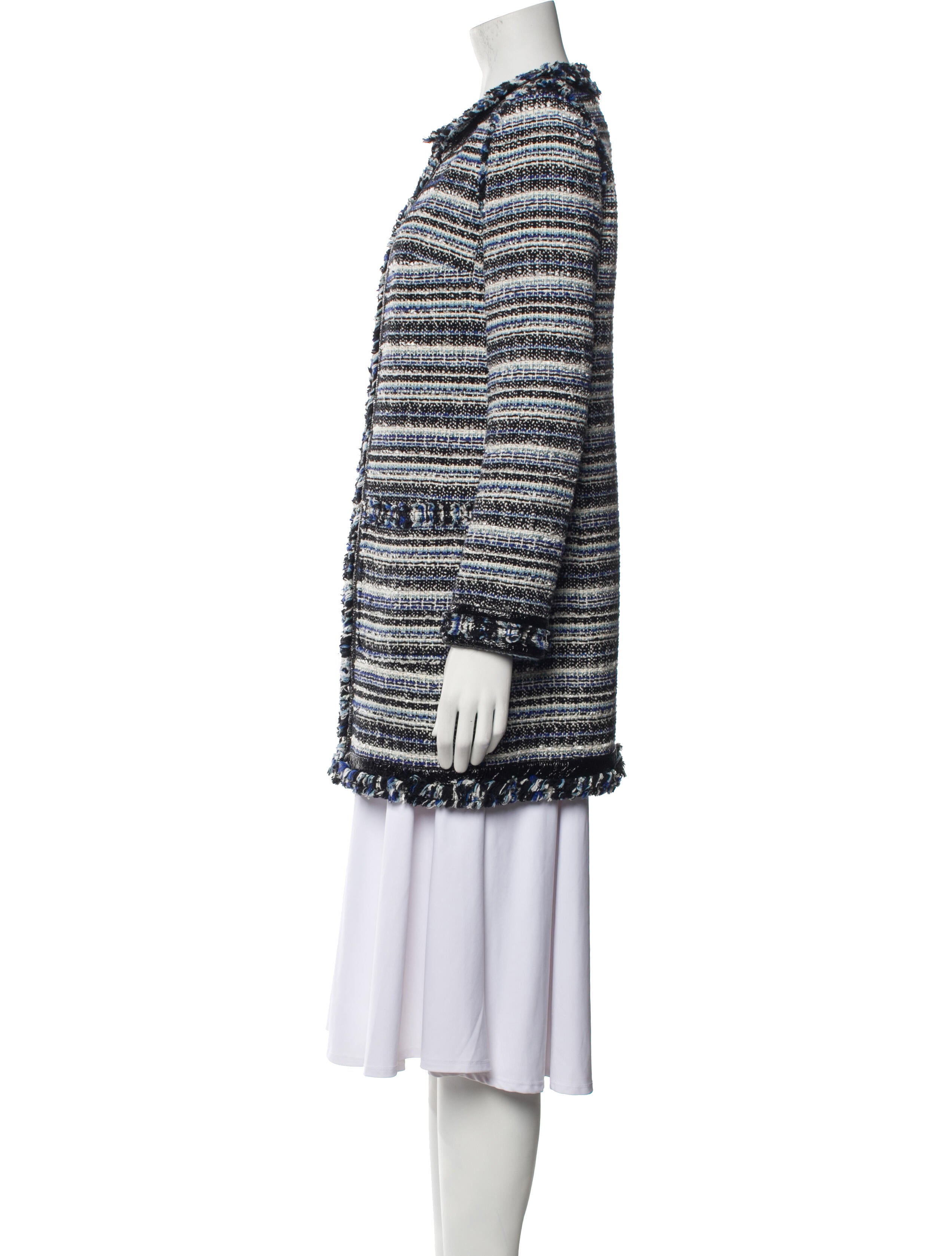 Tory Burch Tweed Pattern Coat