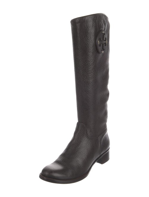 Tory Burch Leather Riding Boots