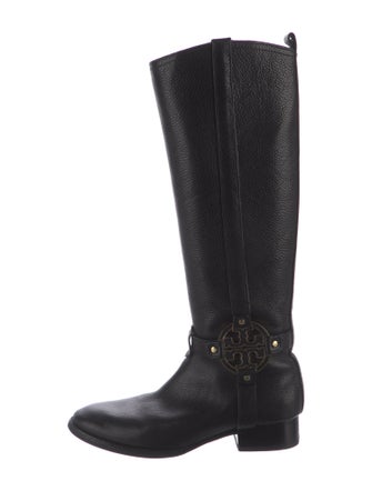 Tory Burch Leather Riding Boots