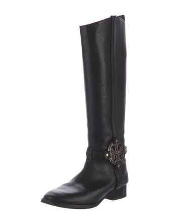 Tory Burch Leather Riding Boots