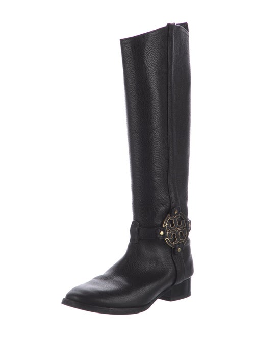 Tory Burch Leather Riding Boots