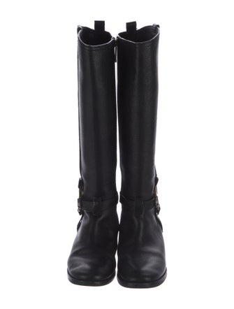 Tory Burch Leather Riding Boots