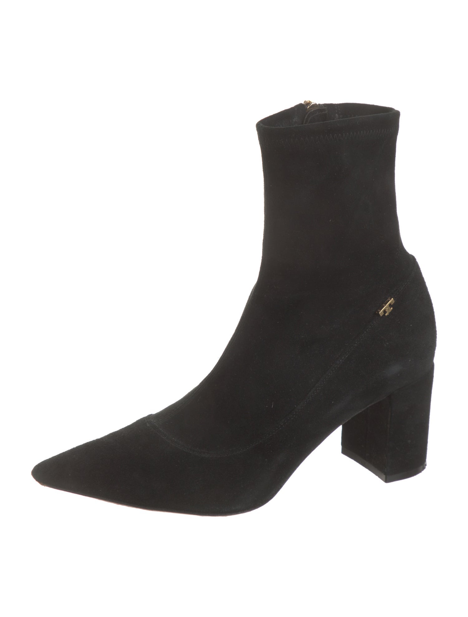 Tory Burch Suede Sock Boots