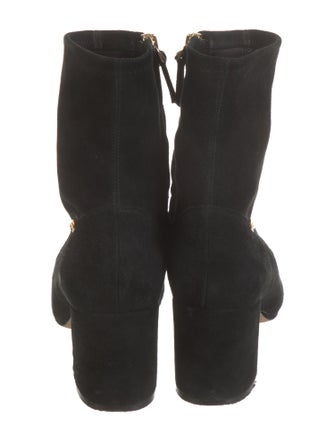 Tory Burch Suede Sock Boots