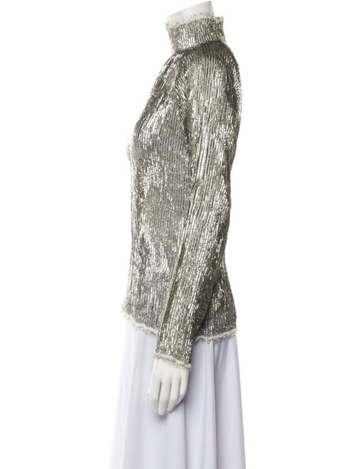 Tory Burch Turtleneck Long Sleeve Sweatshirt