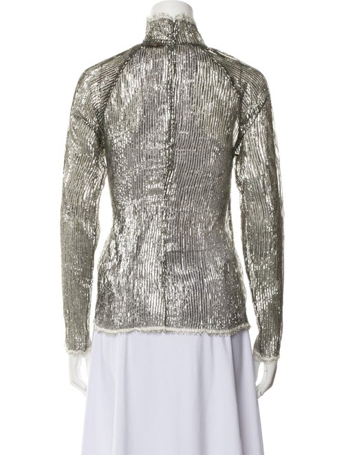 Tory Burch Turtleneck Long Sleeve Sweatshirt