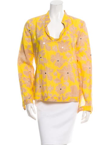 Tory Burch Floral Print Tunic