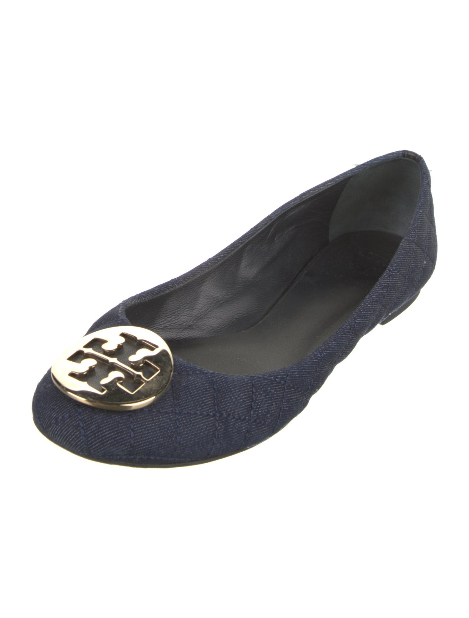 Tory Burch Denim Ballet Flats