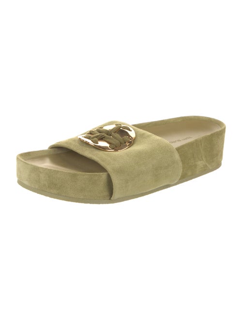 Tory Burch Suede Slides