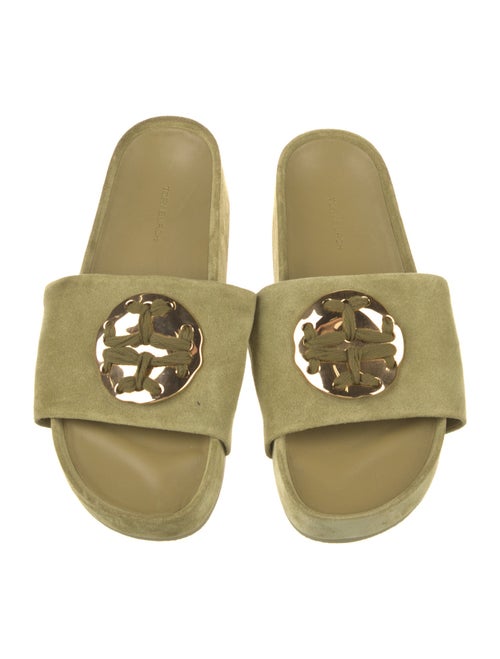 Tory Burch Suede Slides