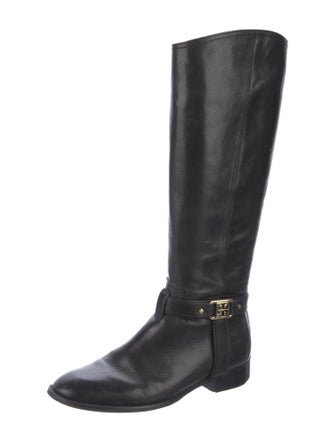 Tory Burch Leather Riding Boots