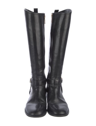 Tory Burch Leather Riding Boots