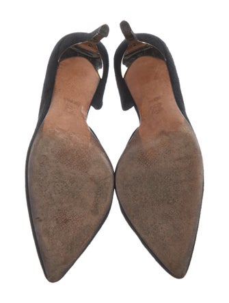 Tory Burch Suede D'Orsay Pumps