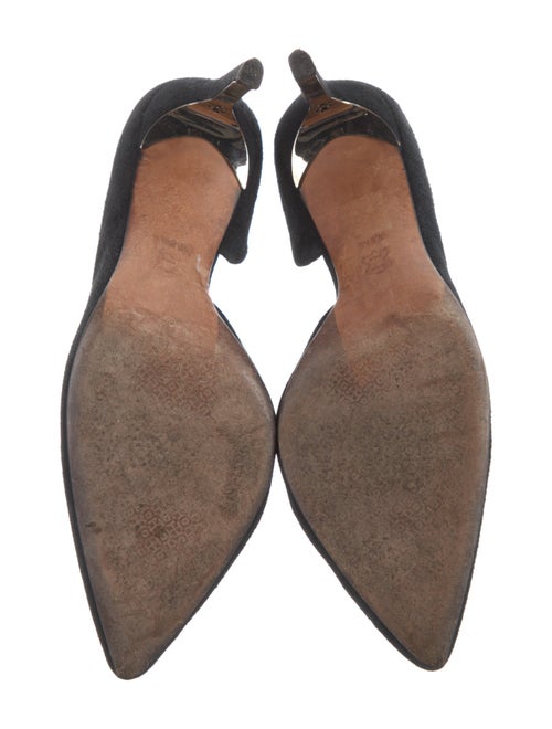 Tory Burch Suede D'Orsay Pumps