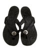Tory Burch Leather Flip Flops