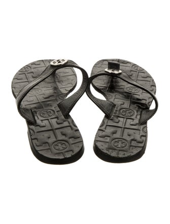 Tory Burch Leather Flip Flops