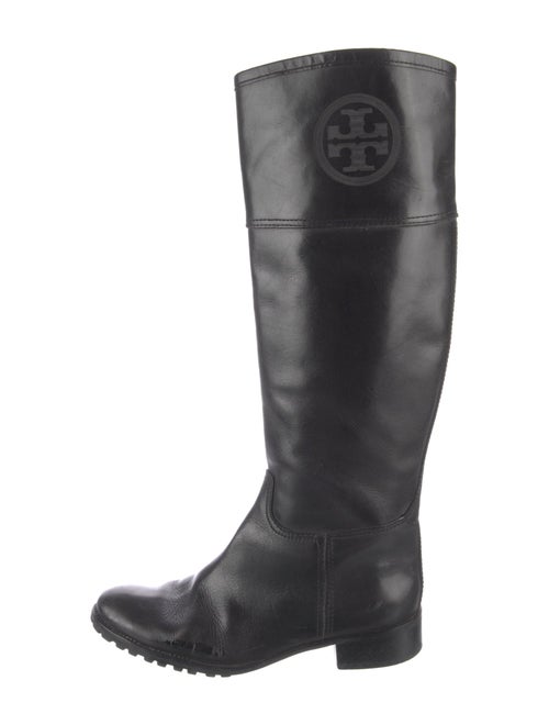 Tory Burch Leather Riding Boots